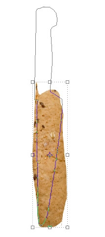 Creation of Bread and Knife: Step 2